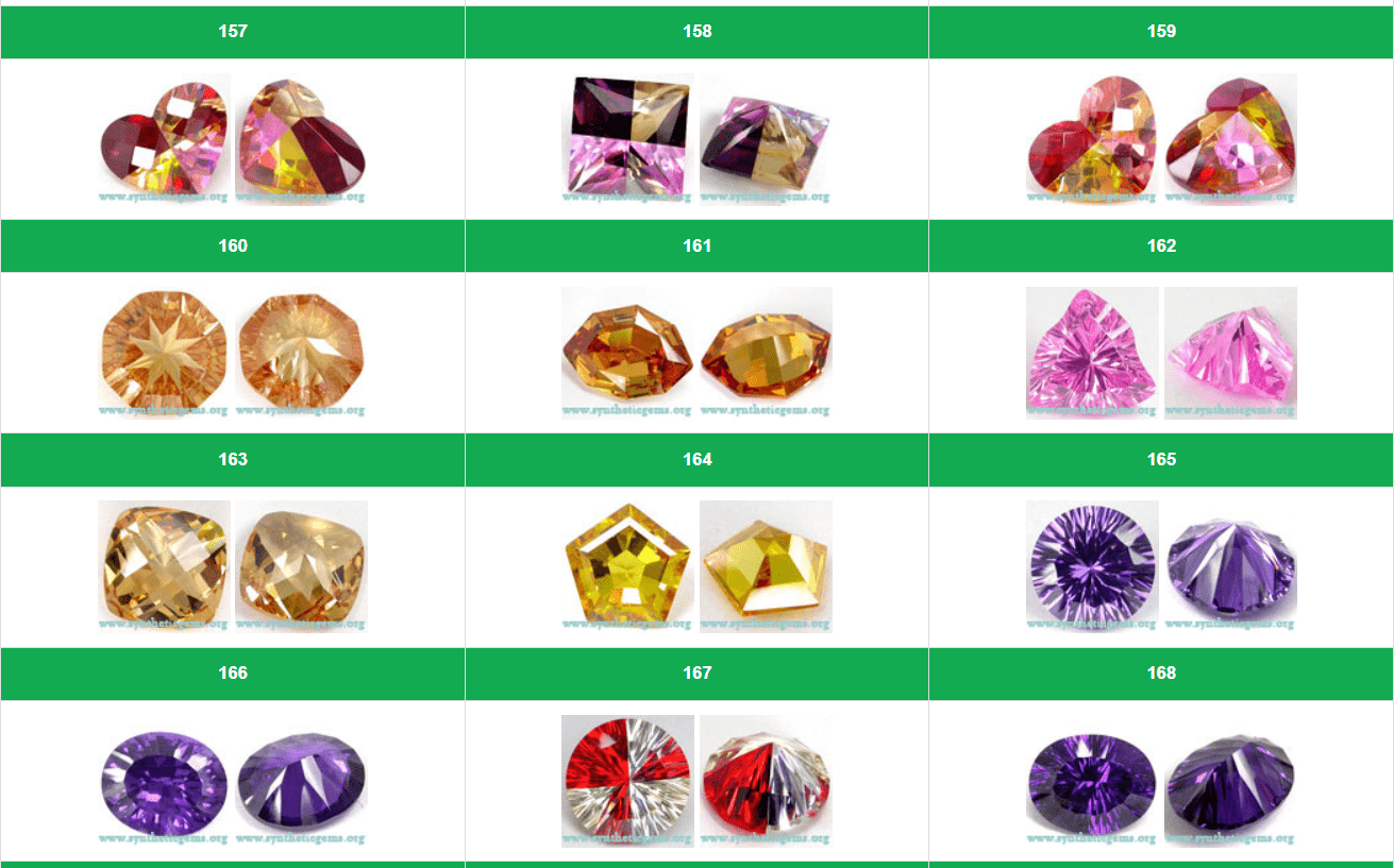 270 DIFFERENT CUT FANCY & SPECIAL SHAPES | MMI Gems