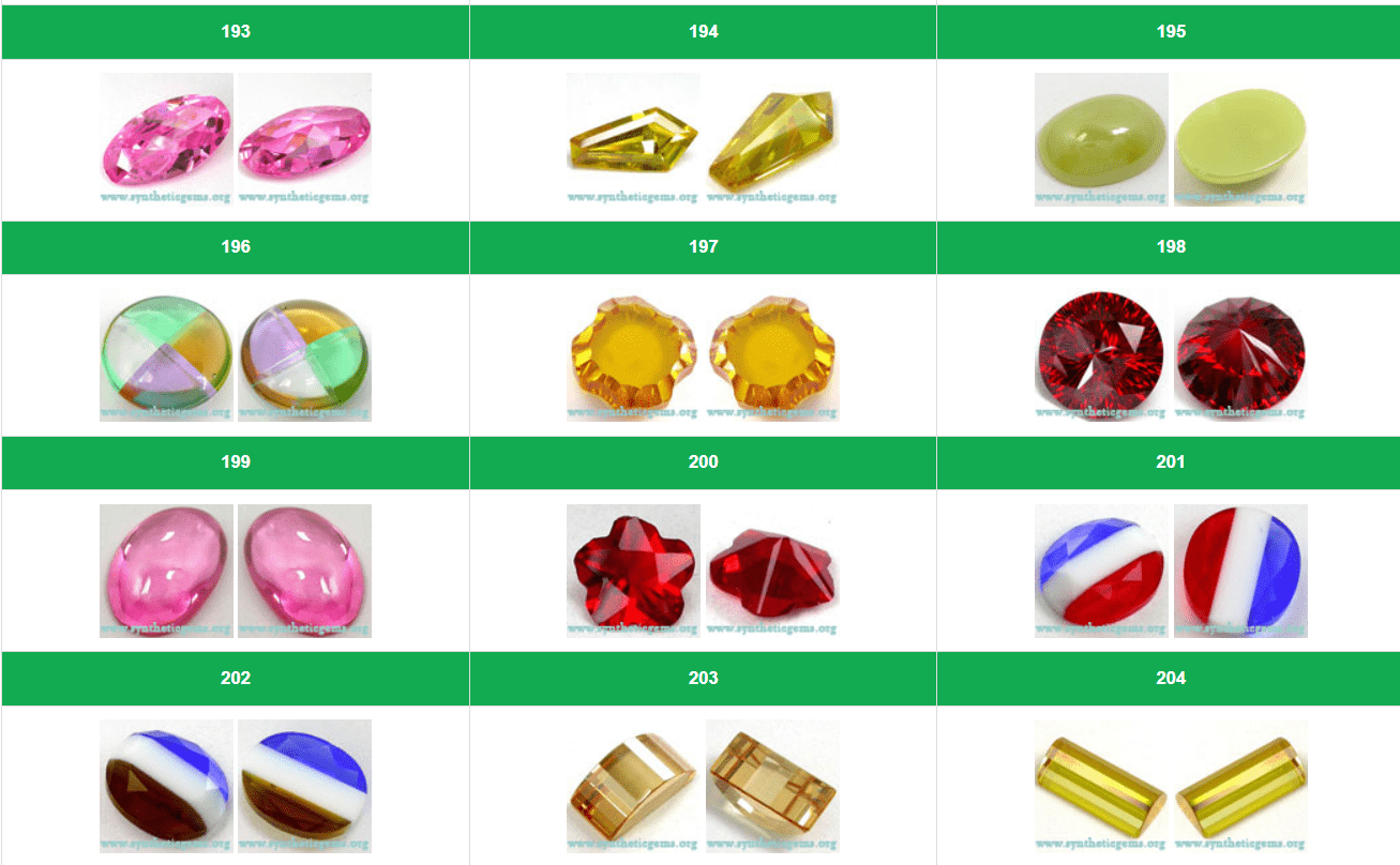 270 DIFFERENT CUT FANCY & SPECIAL SHAPES | MMI Gems