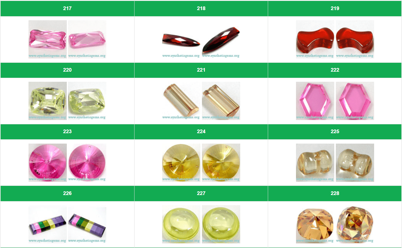 270 DIFFERENT CUT FANCY & SPECIAL SHAPES | MMI Gems