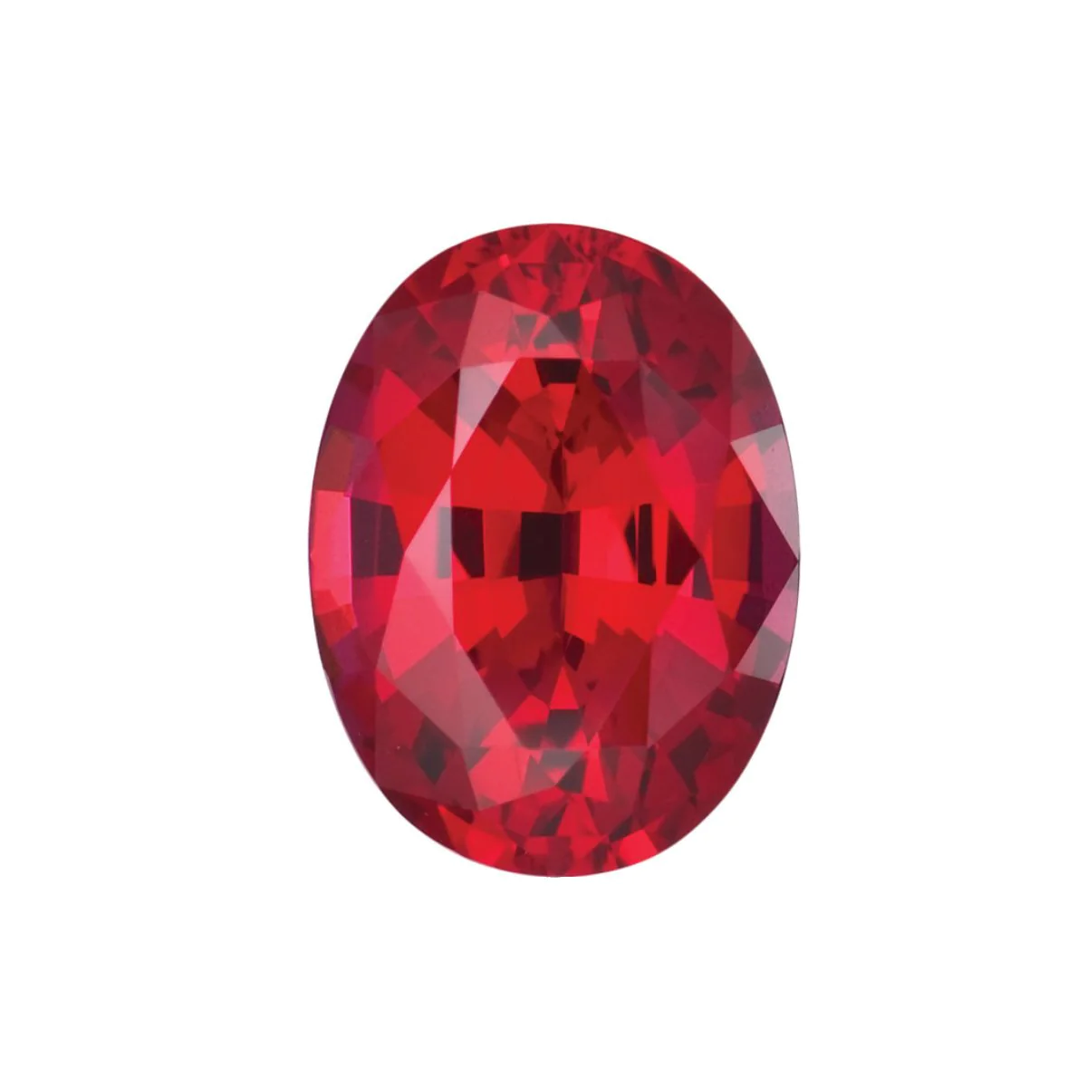 synthetic chatam red ruby
