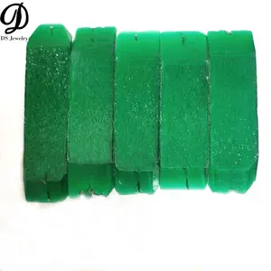 lab grown Hydrothermal emerald Rough gems oval china