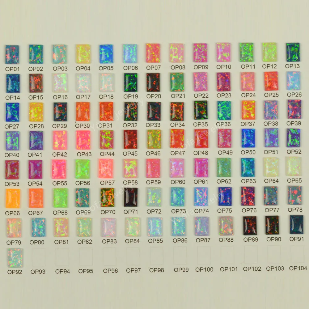 lab synthetic opal color chart gems china