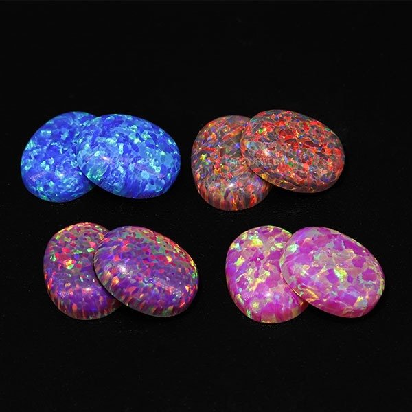 Synthetic-Opal-Cabochon-Stones-Wholesale-China factory