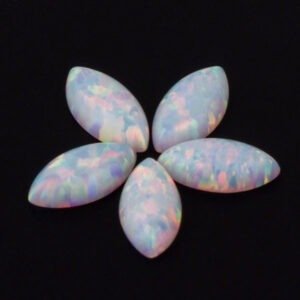 Synthetic-Opal-White-Marquise-Shape-stones-China factory