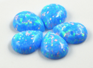Synthetic-Opal-cabochon-Pear-shape-China factory