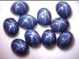 Star Ruby Star Sapphire |Synthetic blue star Gemstone
