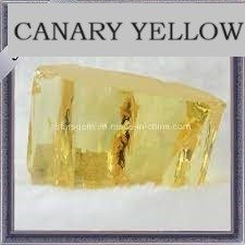 Cubic Zirconia rough gemstone CZ yellow