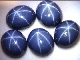 Synthetic blue star Gems