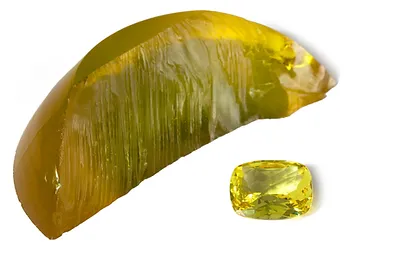 lab grown Sapphire Yellow gems