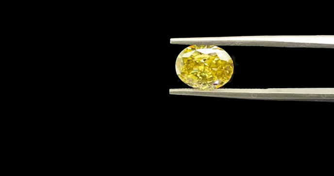 Yellow-Color-Moissanite-Oval-shape-crushed-ice-cut-10x8mm-gemstone-mmi-gems